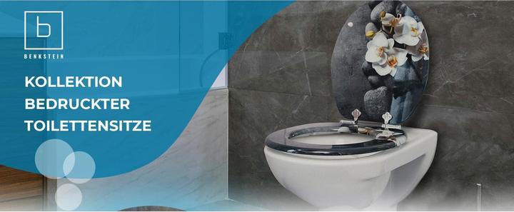 Produktbild Benkstein Toilettensitz MDF, Dunkelgrau