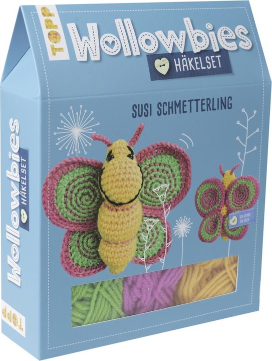 Produktbild Wollowbies Häkelset Schmetterling