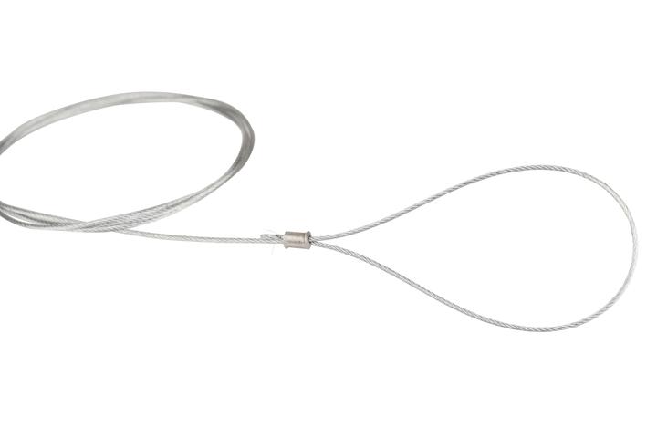 Actual product image Mamutec Galvanised wire rope 1 mm 300 m 6x7+FE (300 m)