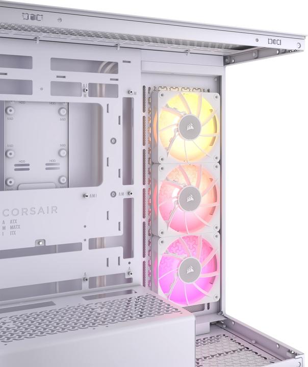 Image du produit Corsair Affaire iCUE 3500X RGB Midi TG blanc BTF+ZERO (E-ATX)