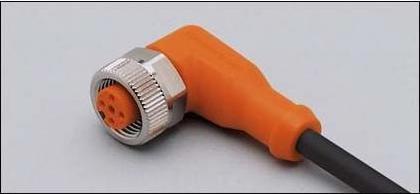 Produktbild IFM Kabeldose M12-Buchse 4-polig EVC006 10m gewinkelt