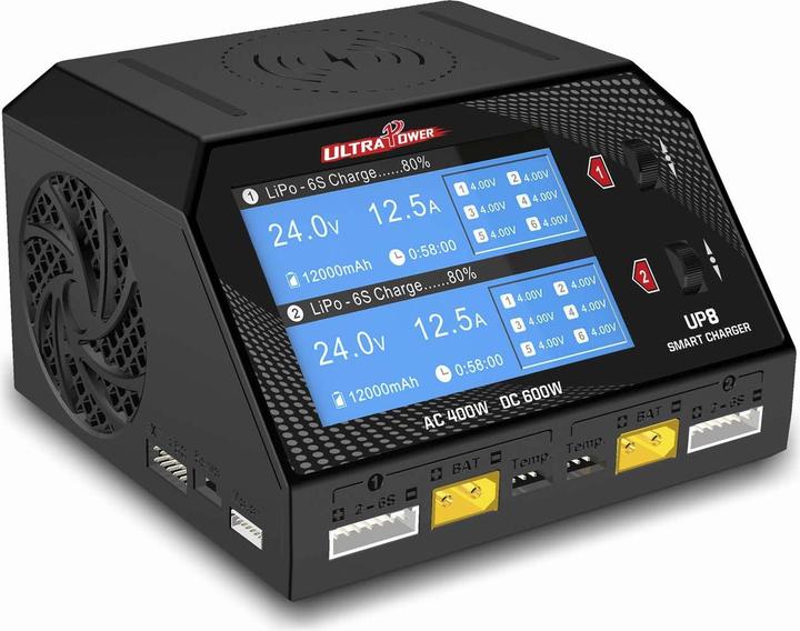 Swaytronic Caricabatterie UP8 Balance 600W