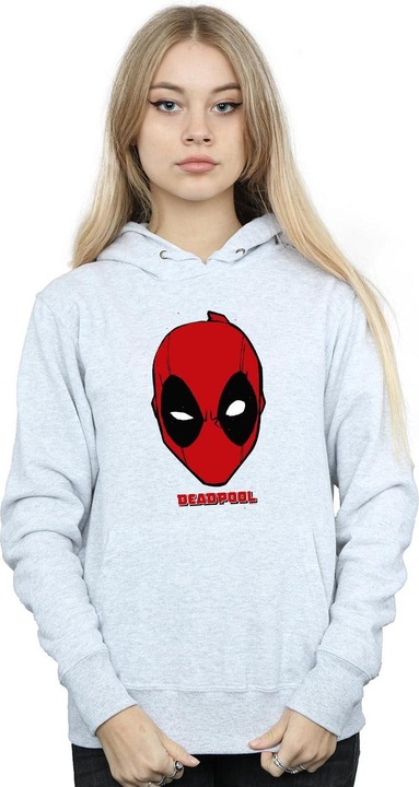 Immagine prodotto Deadpool Mask Felpa con Cappuccio Donna (XL)