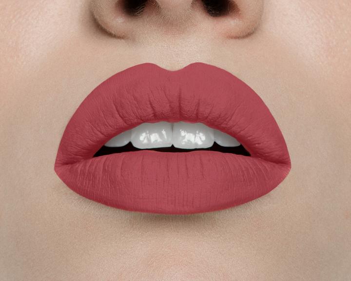 Image du produit Mulac Velvet Ink Matte Liquid Lipstick 07 Fancy - A Luxurious Matte Finish Lipstick (07 Fancy)