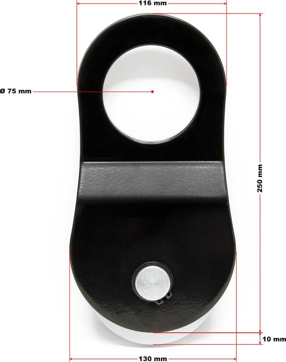 Actual product image Wiltec Idler pulley