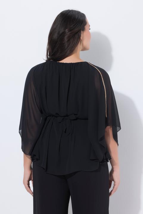 Actual product image Ulla Popken Layered Chiffon Blouse (58, 60)
