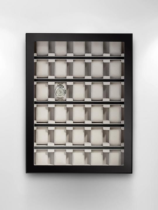 Rothenschild Watch display case RS-1100-30BL for 30 watches black