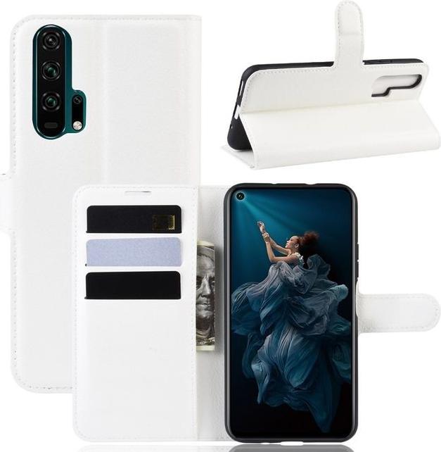 Produktbild MU Classic Litchi Leder Bookcover Series (Honor 20 Pro)