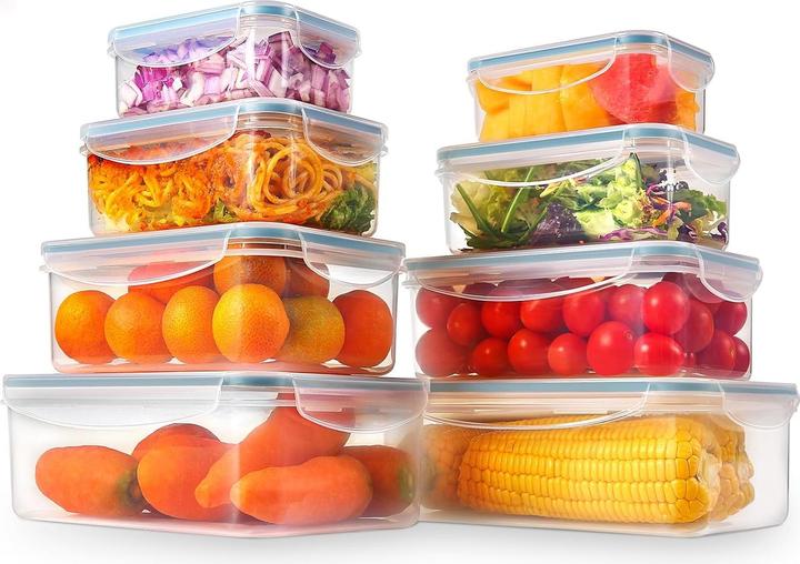 Produktbild Yashe 8-teiliges Frischhaltedosen-Set (11 l)