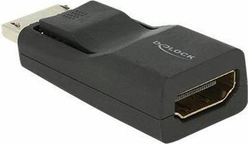Produktbild Delock DisplayPort 1.2 Stecker auf HDMI Buchse (HDMI, 5.70 cm)