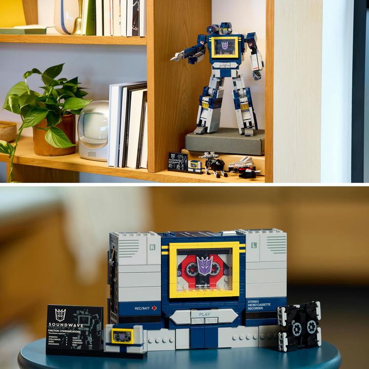 Produktbild LEGO Transformers: Soundwave (10358, LEGO Icons)