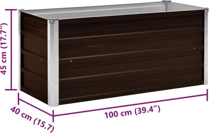 Produktbild vidaXL Hochbeet