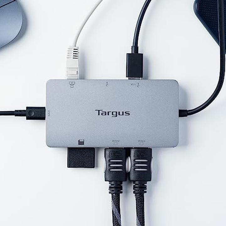 Actual product image Targus USB-C Dual 4K (USB-C, 8 Ports)