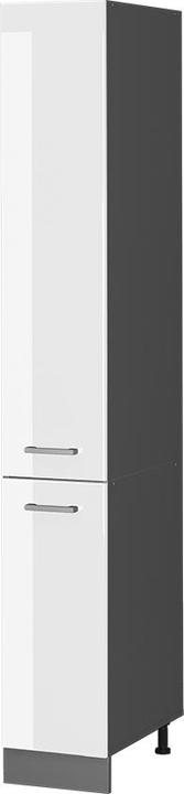 Anthrazit, Weiss Hochglanz