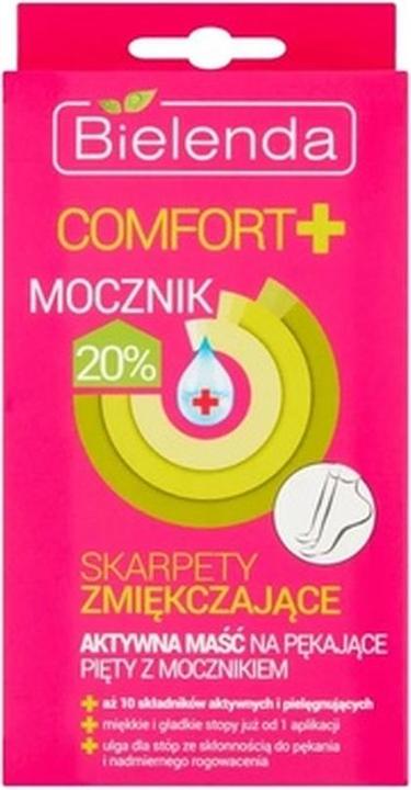 Produktbild Bielenda Comfort+ Socks Active Ointment He Cracking Heel With Urea (Fussmaske, 12 ml)