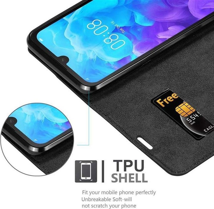 Image du produit Cadorabo Book Couverture magnétique invisible (Huawei Y5 (2019))