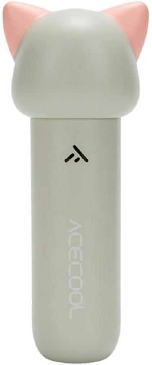 Actual product image 4smarts Mini massage gun ACECOOL Cat light gray (3 Steps)