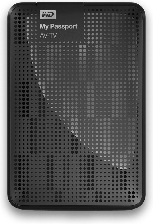 Actual product image WD My Passport AV-TV (0.50 TB)
