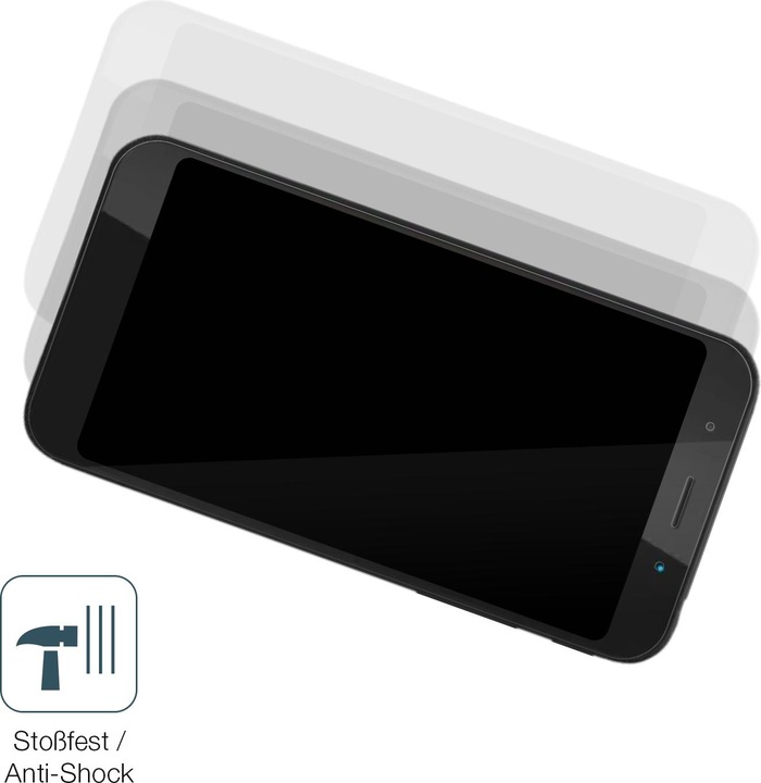 Actual product image Dipos Anti-Shock Screen Protector Clear (1 Piece, Shift SHIFT5me)