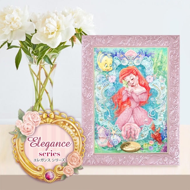 Produktbild Disney Die kleine Meerjungfrau 108-teiliges Puzzle Eleganz Serie "Nostalgische Melodie (Ariel)"