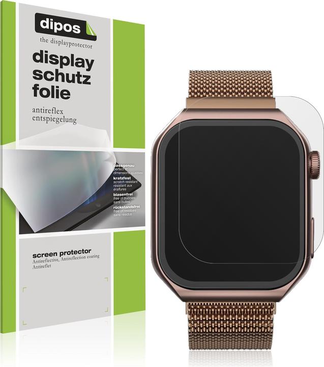 Actual product image Dipos Screen Protector Anti-Glare for Lava ProWatch V1