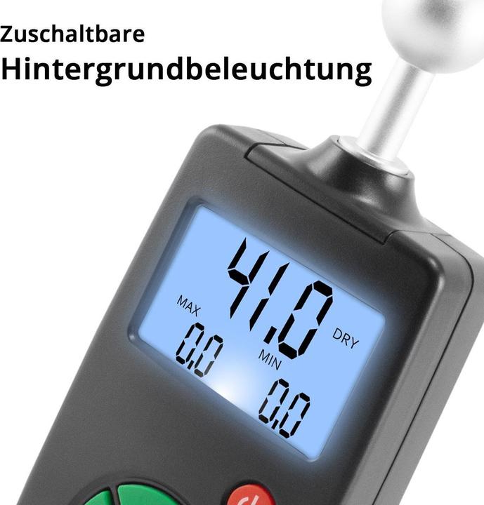 Actual product image Stahlwerk Test tool set with air quality meter and humidity meter