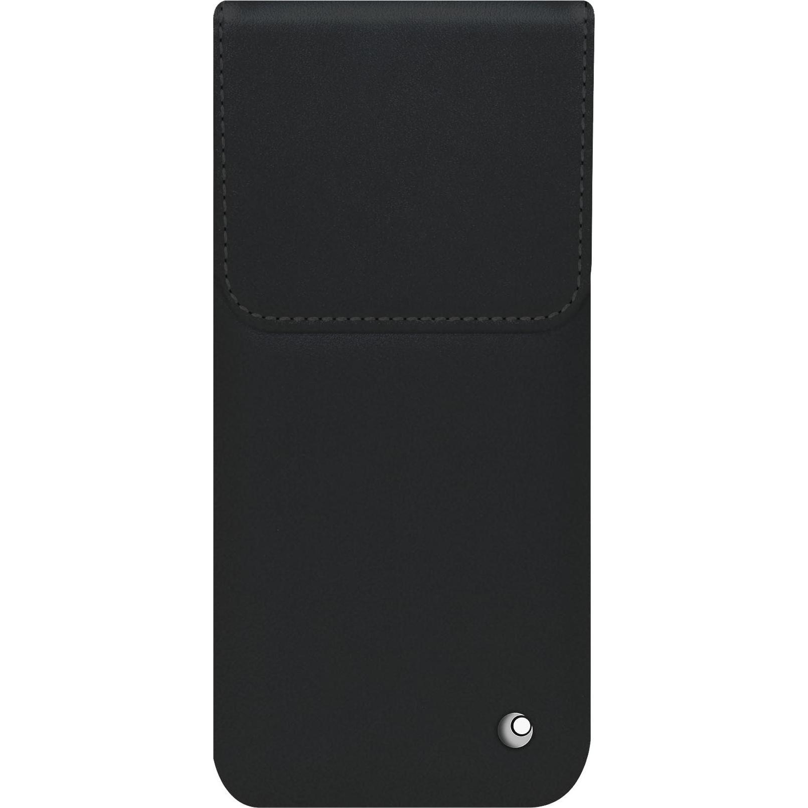 Noreve Lederschutzhülle (Samsung Galaxy S25), Smartphone Hülle, Schwarz