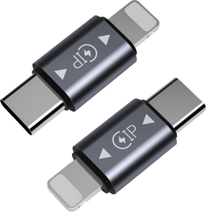 PowerGuard USB-C zu Lightning Adapter (male/male) OTG Charge & Data (USB Typ C, Lightning)