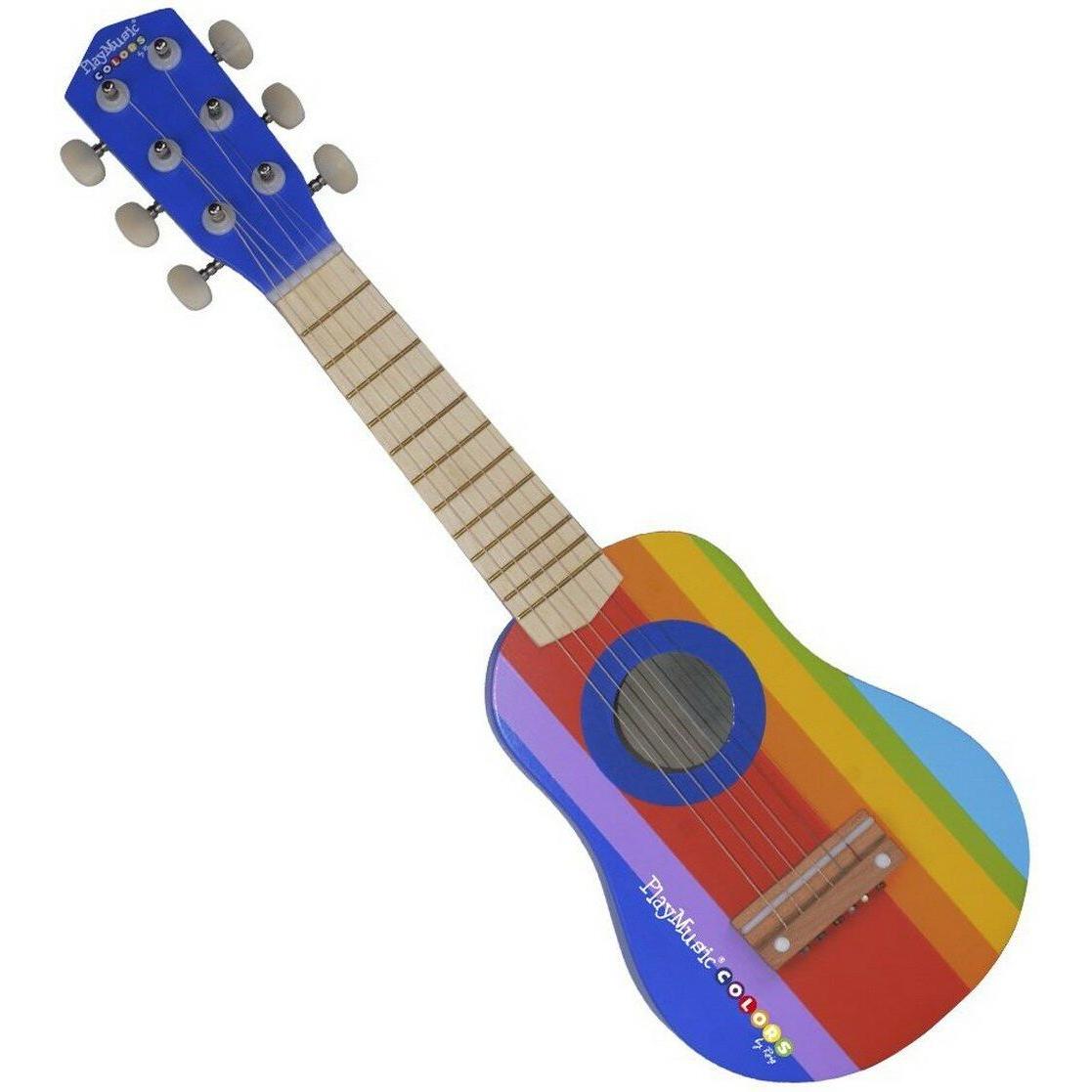 Reig Musik-Spielzeug Holz 55 cm Kindergitarre (Deutsch, Spanisch, Französisch, Englisch) (45302579)