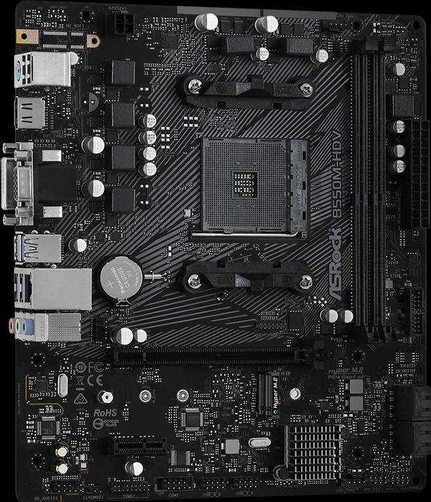 Productafbeelding AsRock B550M-HDV (AM4, AMD B550, mATX)