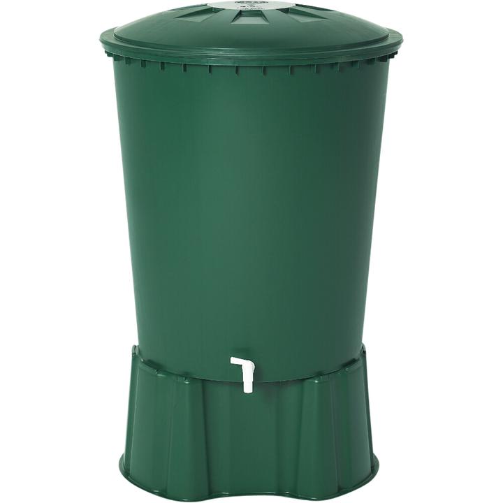 Actual product image Graf Round rain barrel with lid and tap Basic Line 310 l (310 l)