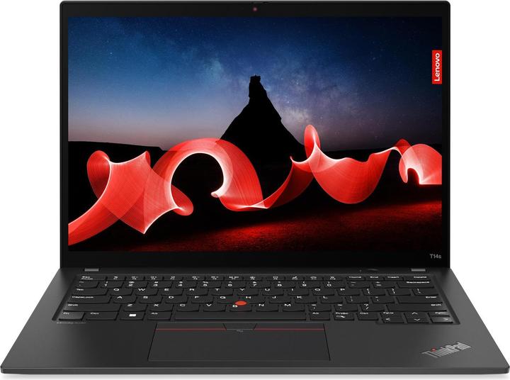 Actual product image Lenovo ThinkPad T14s Gen 4 (14", Intel Core i7-1355U, 32 GB, 1000 GB, DE)