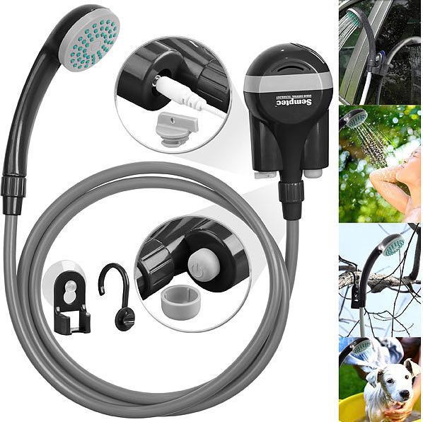 Produktbild Semptec Akku-Camping-Dusche mit Tauchpumpe