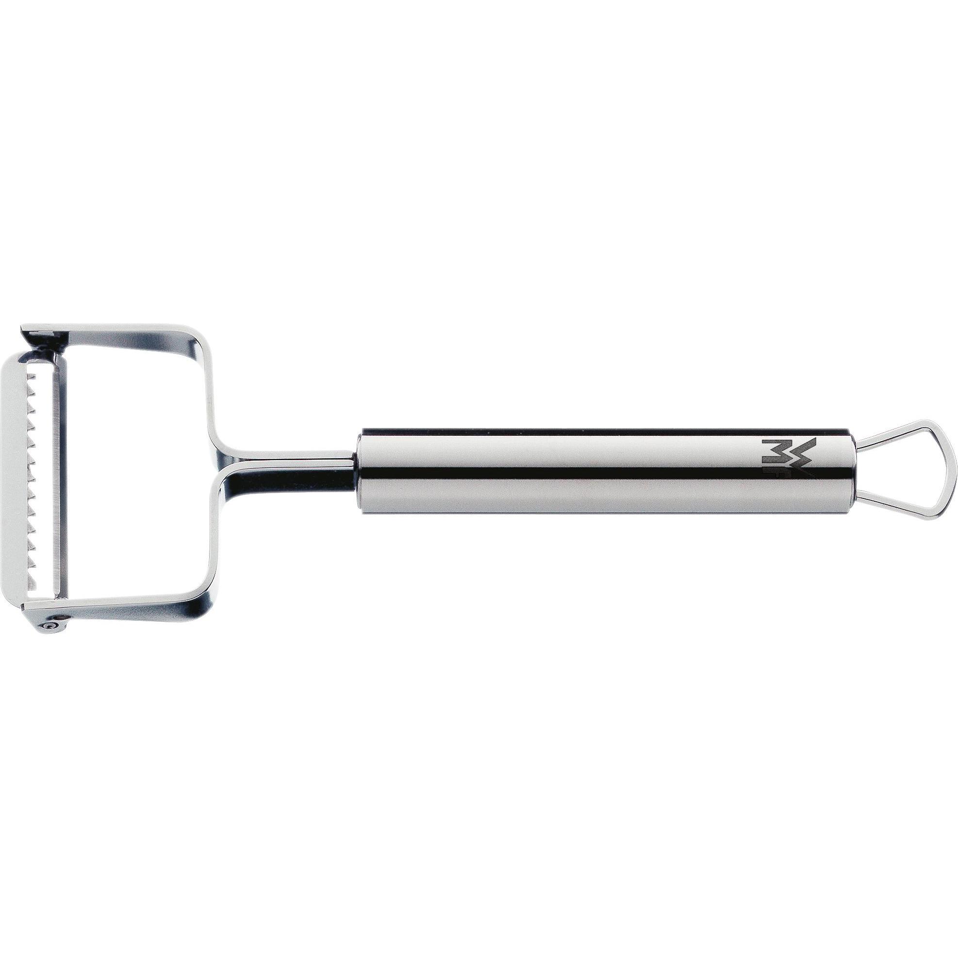 WMF Julienneschneider 17cm Profi Plus Edelstahl teilmattiert, Sparschäler, Grau
