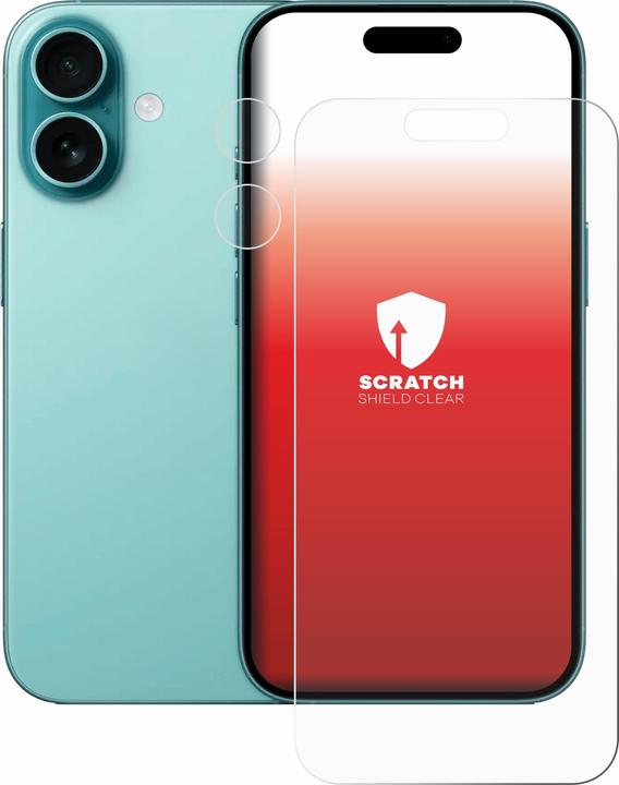 Productafbeelding upscreen Bescherming tegen krassen (1 Stuk, Apple iPhone 16)