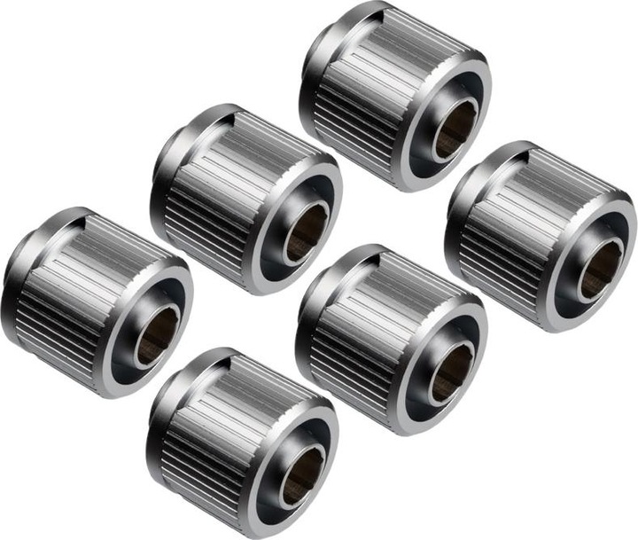 Produktbild EKWB EK-Quantum Torque STC 10/16 - 6er-Pack, Satin Titanium