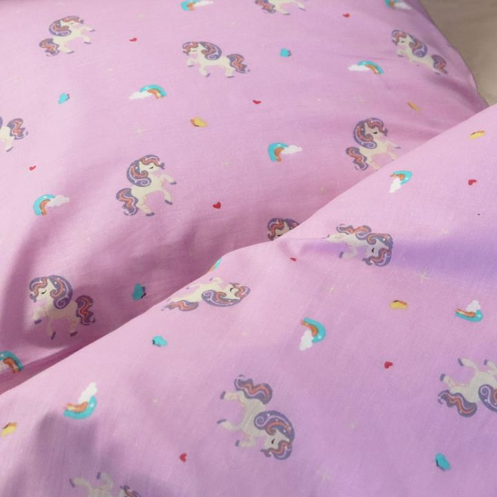 Actual product image By Mats - Bed linen Junior size 100x140 Unicorn (100 x 140 cm)