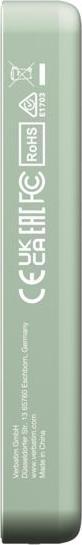 Produktbild Verbatim Charge 'n' Go Essentials Power Bank Magnetic Wireless 10000mAh Green (10000 mAh, 35 W, 37 Wh)