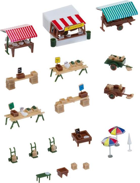Produktbild Faller 272533 N Wochenmarkt