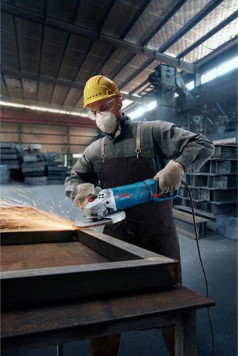 Actual product image Bosch Professional BOSC Battery Angle Grinder (230 mm)