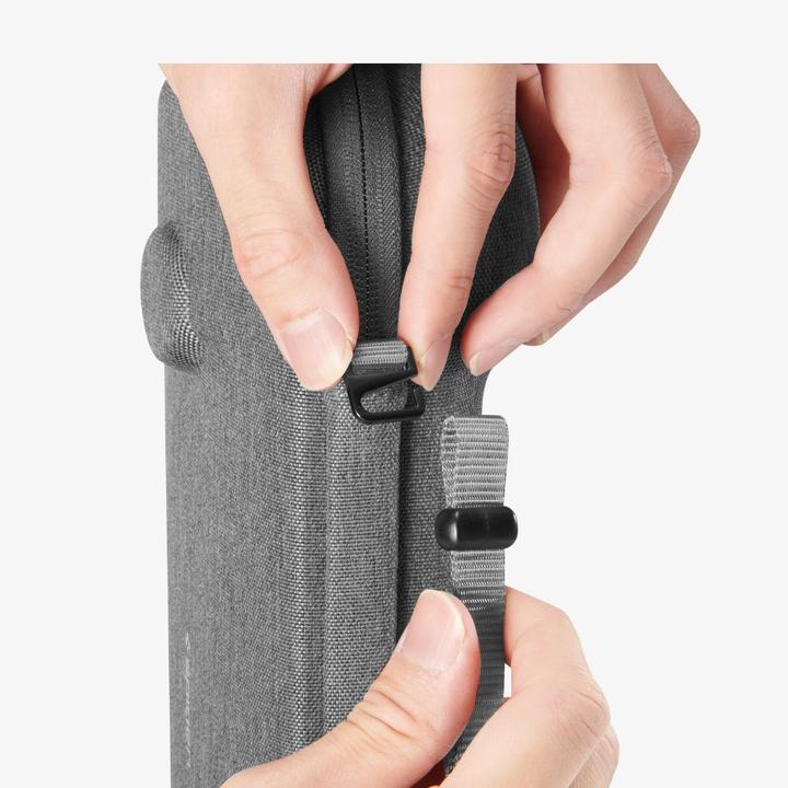 Actual product image Spigen - Klasden Pouch - Sony Playstation Portal Remote, for Accessories - Charcoal Grey