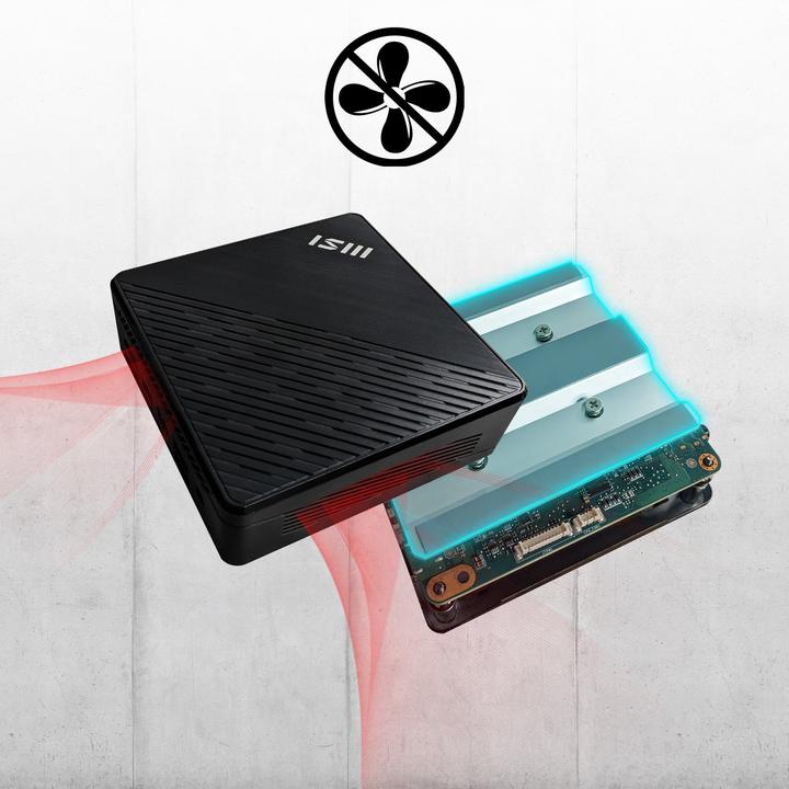 Actual product image MSI Cubi N ADL S-078EU (128 GB, 4 GB, Intel UHD Graphics)