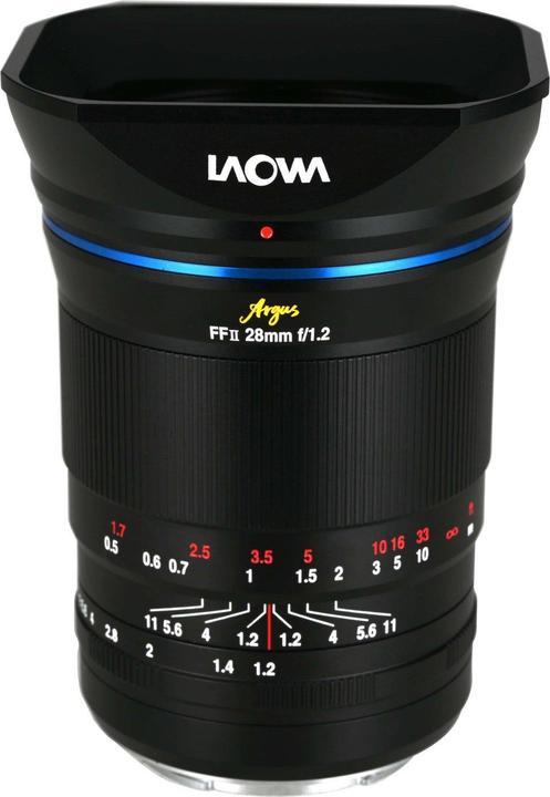 Image du produit Laowa Argus 28mm f/1,2 FF pour Nikon Z plein format (Nikon Z, Plein format)