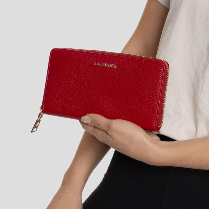 Image du produit Lazarotti Bologna Leather Porte-monnaie en cuir 19 cm