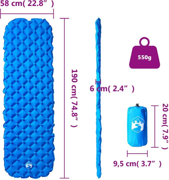Actual product image vidaXL Isomatte