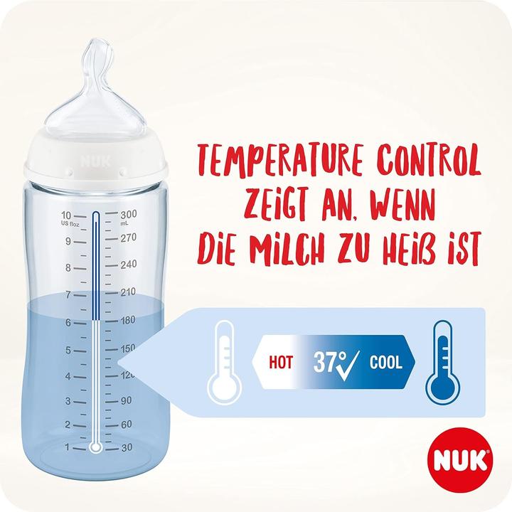 Produktbild NUK Erstausstattungsset mit Flaschen, Sauger, Wärmer und Zubehör für Neugeborene (150 ml)