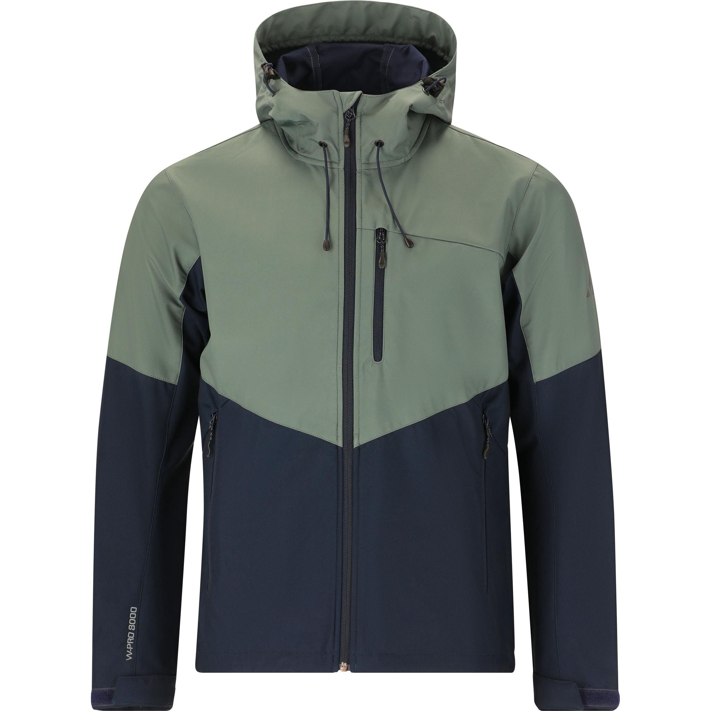 Whistler, Herren, Jacke, Rodney Softshell Jacket W-Pro 8000 (XXL), Blau, XXL