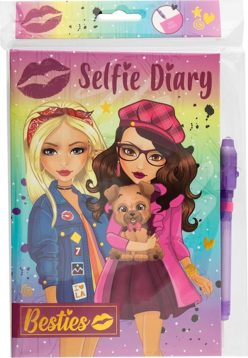 Image du produit Besties Journal intime avec crayon magique (21 x 15 cm)
