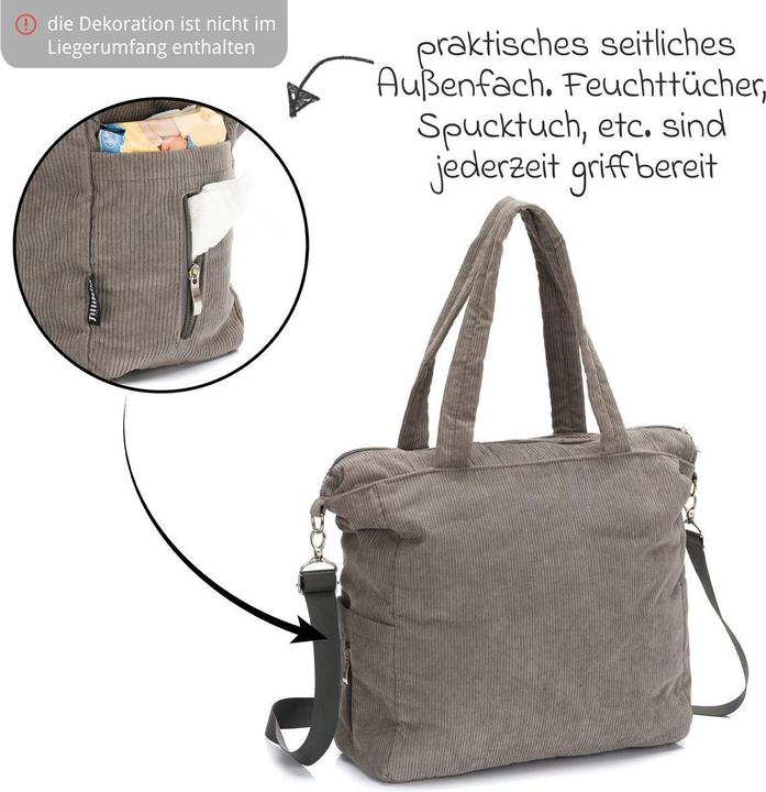 Produktbild Fillikid Wickeltasche Cord