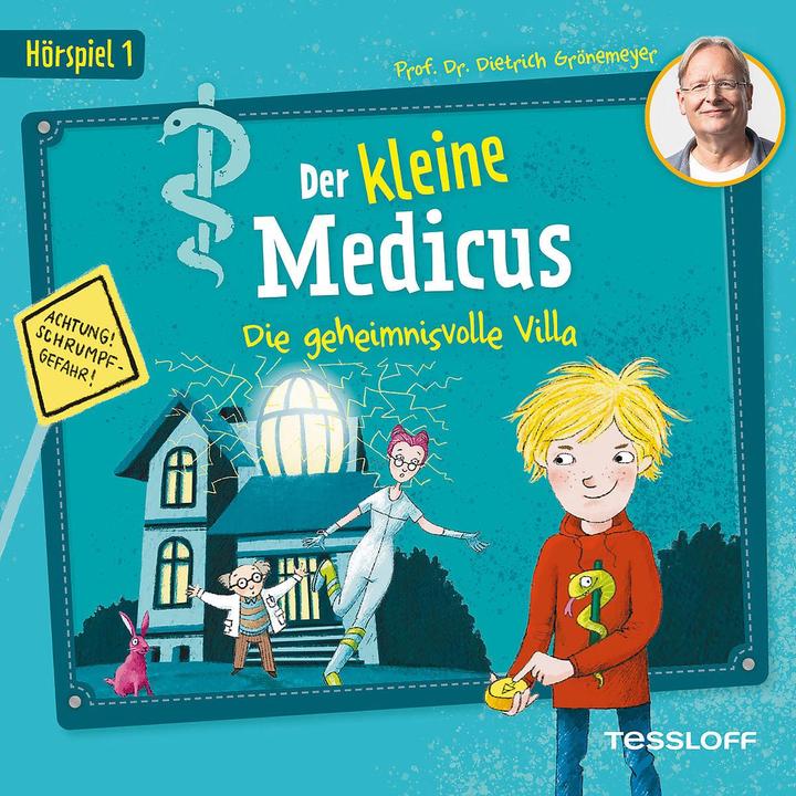 Actual product image Tessloff The Little Medicus. Radio play 1: The mysterious mansion (Dietrich Grönemeyer, Emil Brown, Cornelia Waibel, Gregor Höppner, German)